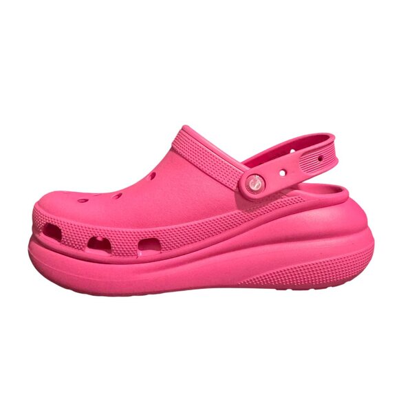 Crocs Classic Crush Pink Clogs, Size 9M 11W NWOB - Picture 5 of 11